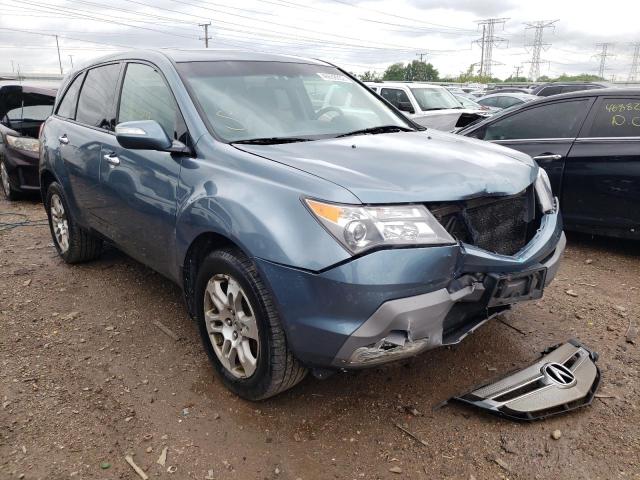 ACURA MDX TECHNO 2008 2hnyd28678h540992