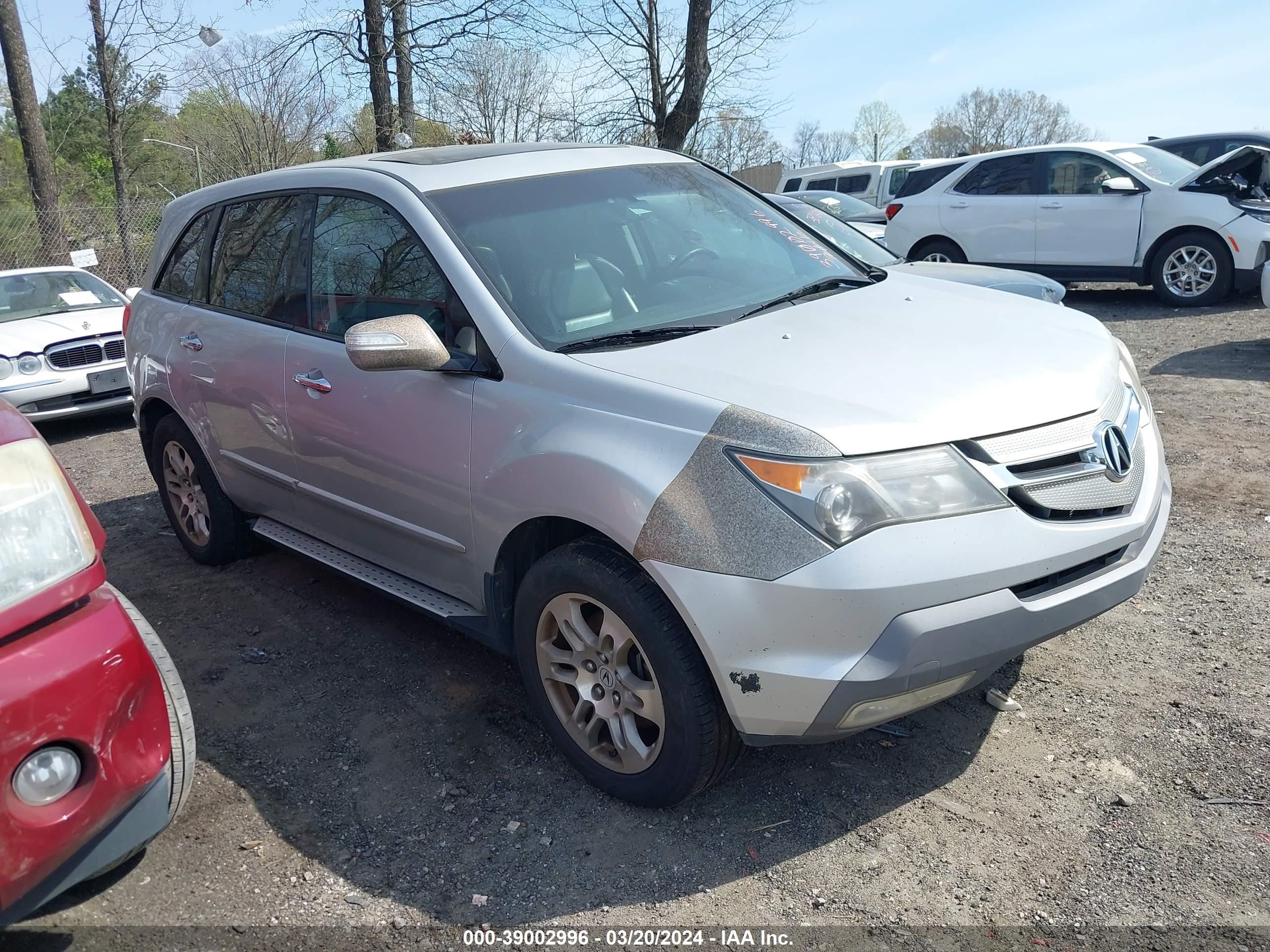 ACURA MDX 2009 2hnyd28679h517374