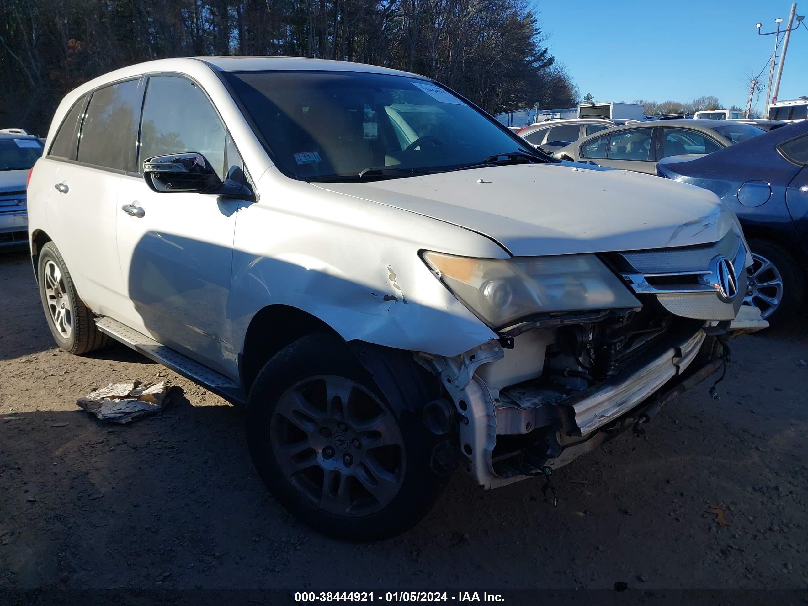 ACURA MDX 2008 2hnyd28698h548219