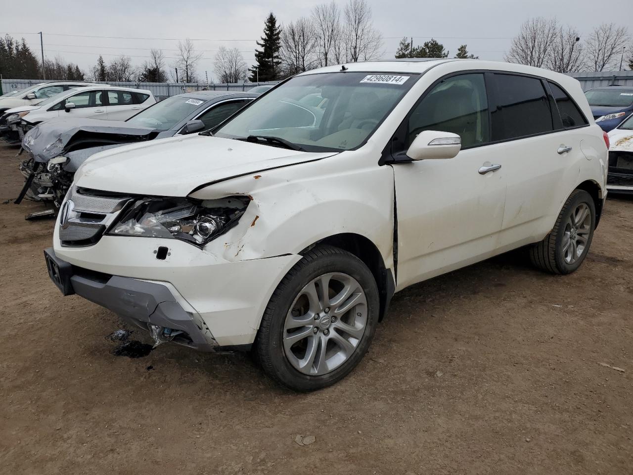 ACURA MDX 2009 2hnyd28699h002294