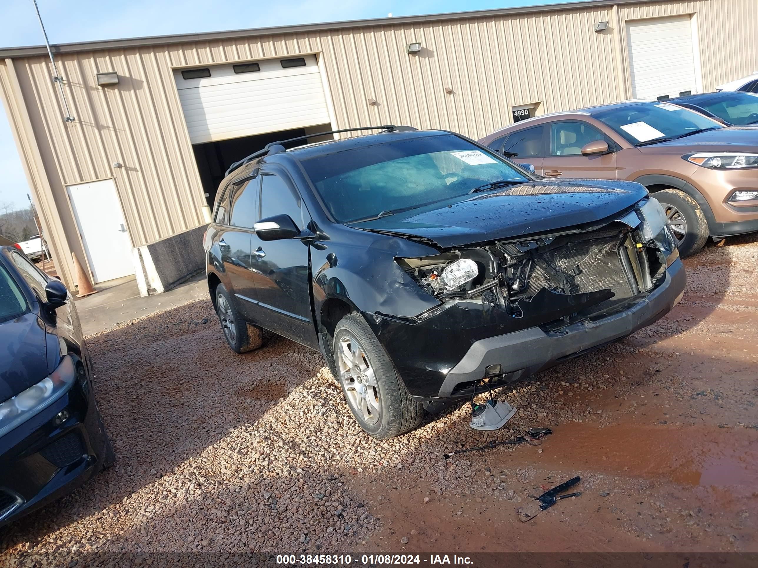 ACURA MDX 2009 2hnyd28699h501189