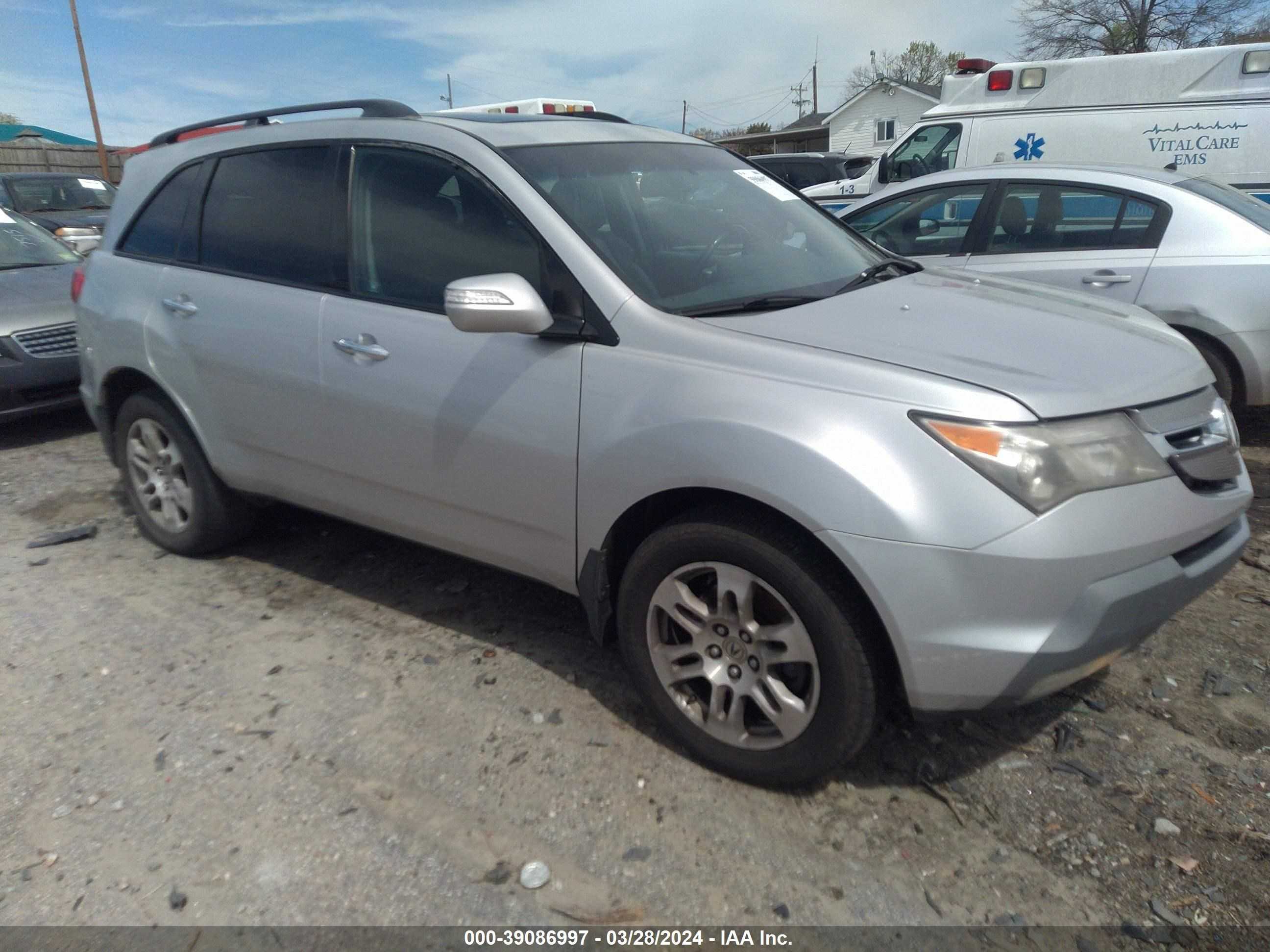 ACURA MDX 2009 2hnyd28699h527713