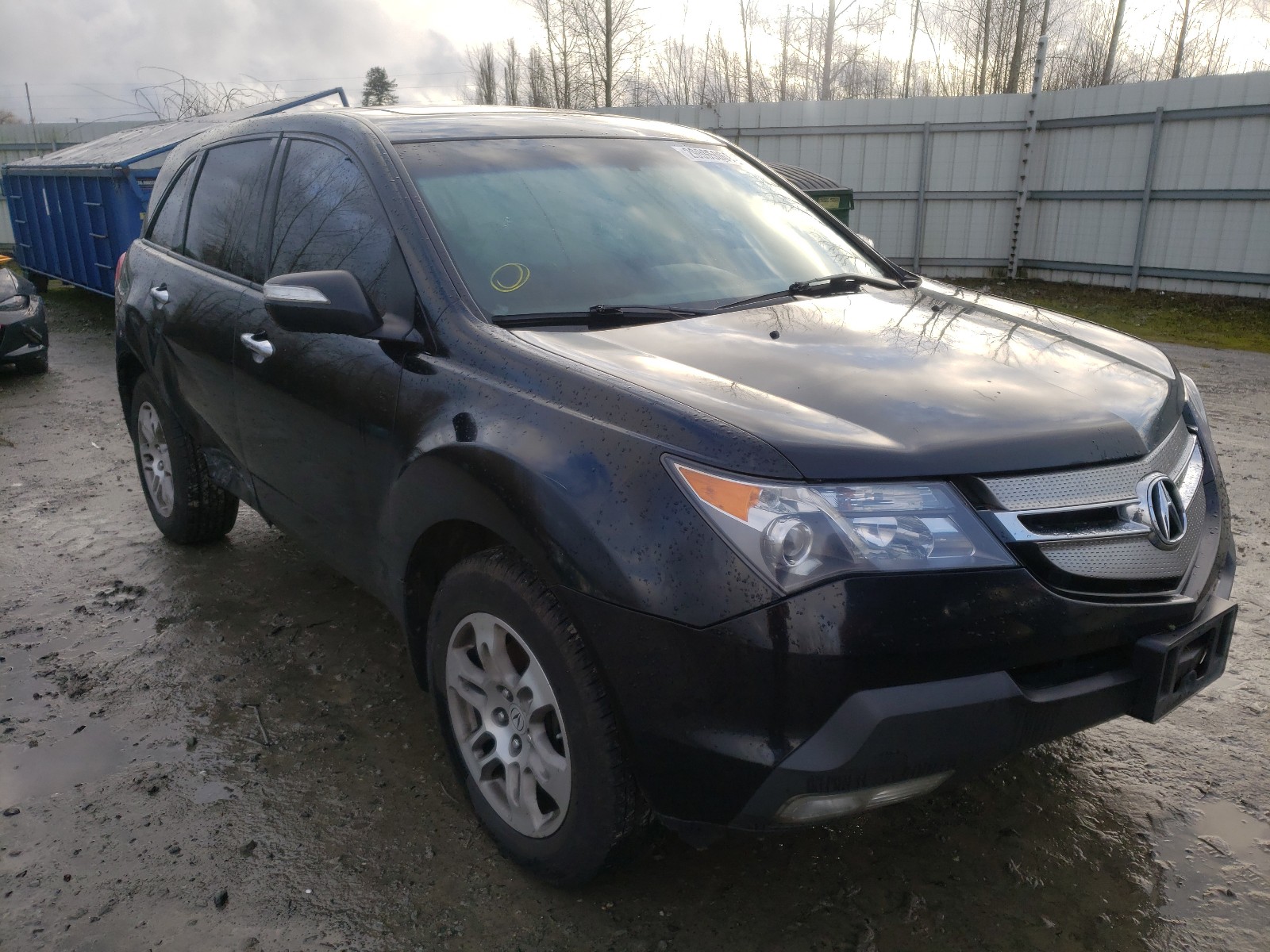 ACURA MDX TECHNO 2008 2hnyd286x8h540811