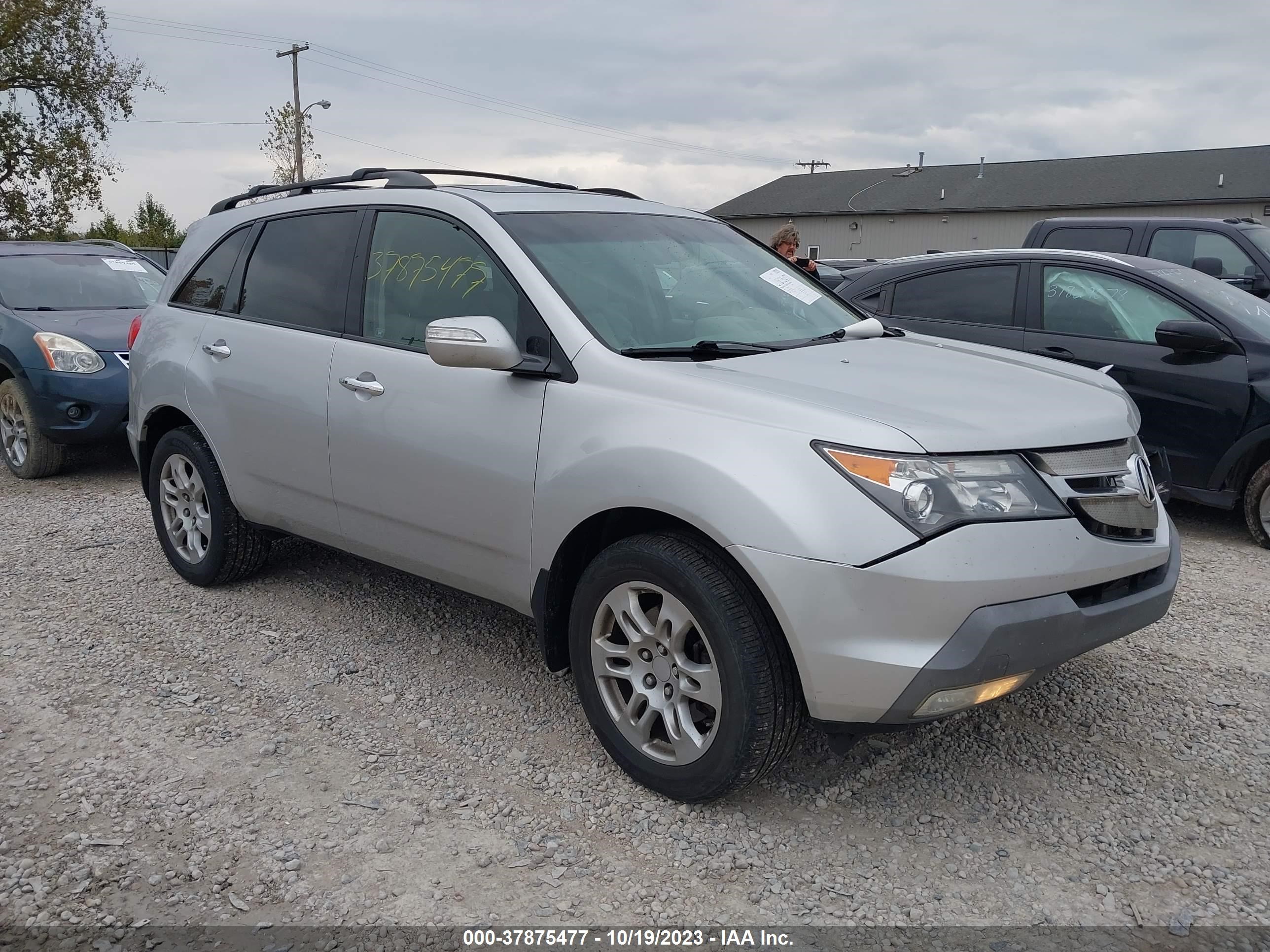 ACURA MDX 2008 2hnyd286x8h552912