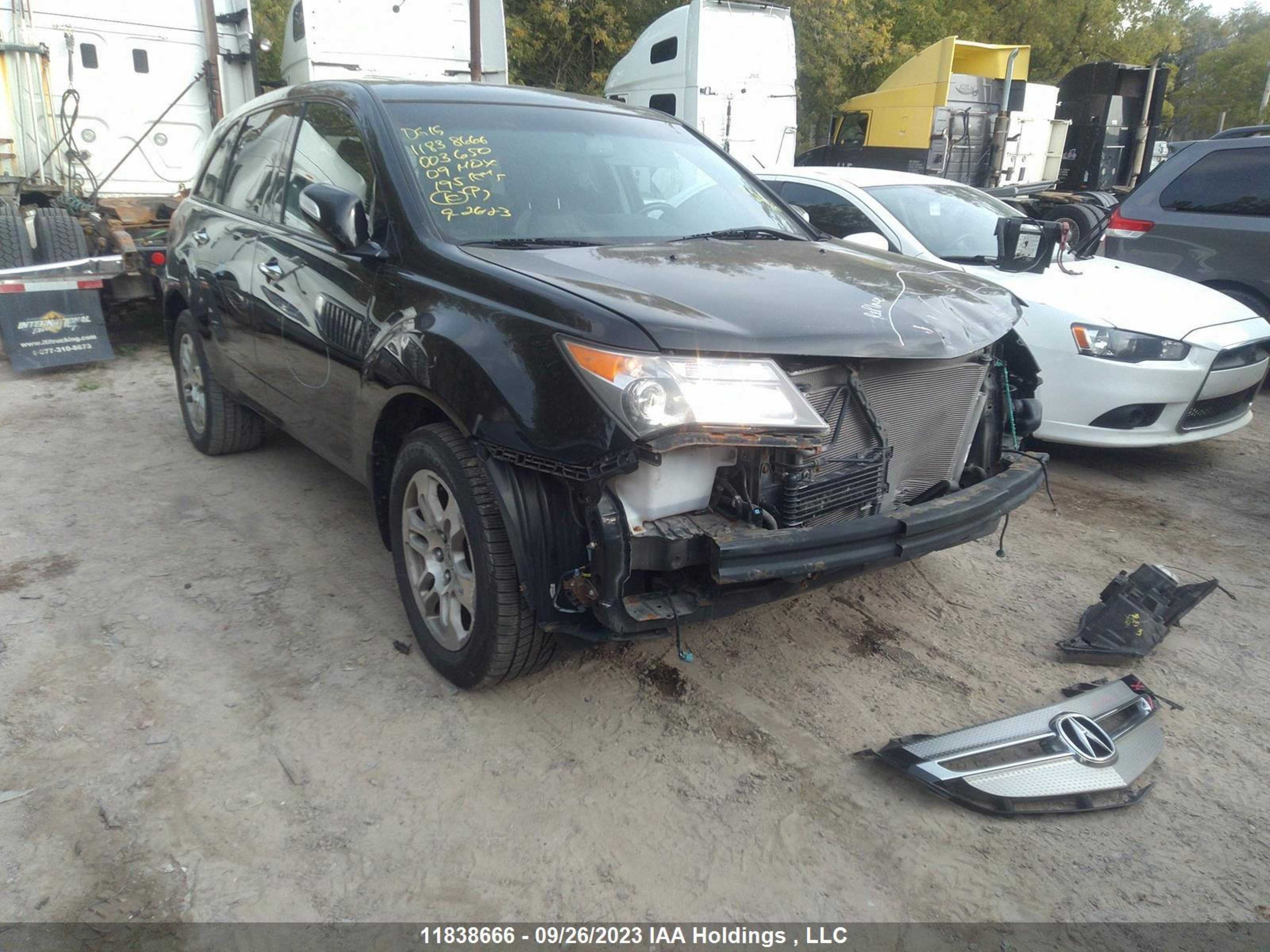 ACURA MDX 2009 2hnyd286x9h003650