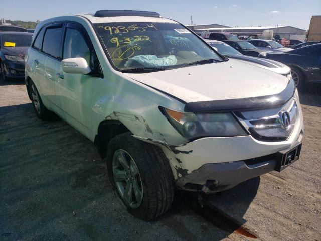 ACURA MDX SPORT 2009 2hnyd28709h501610