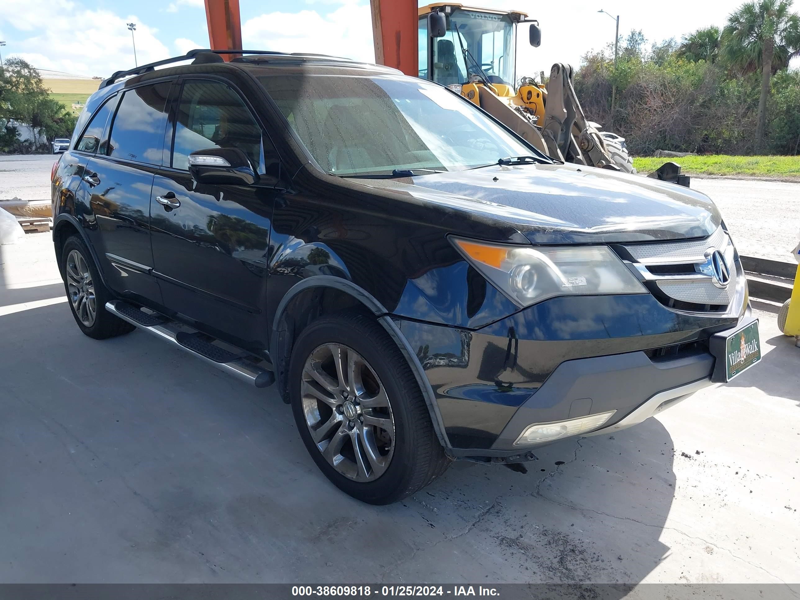 ACURA MDX 2008 2hnyd28808h551205