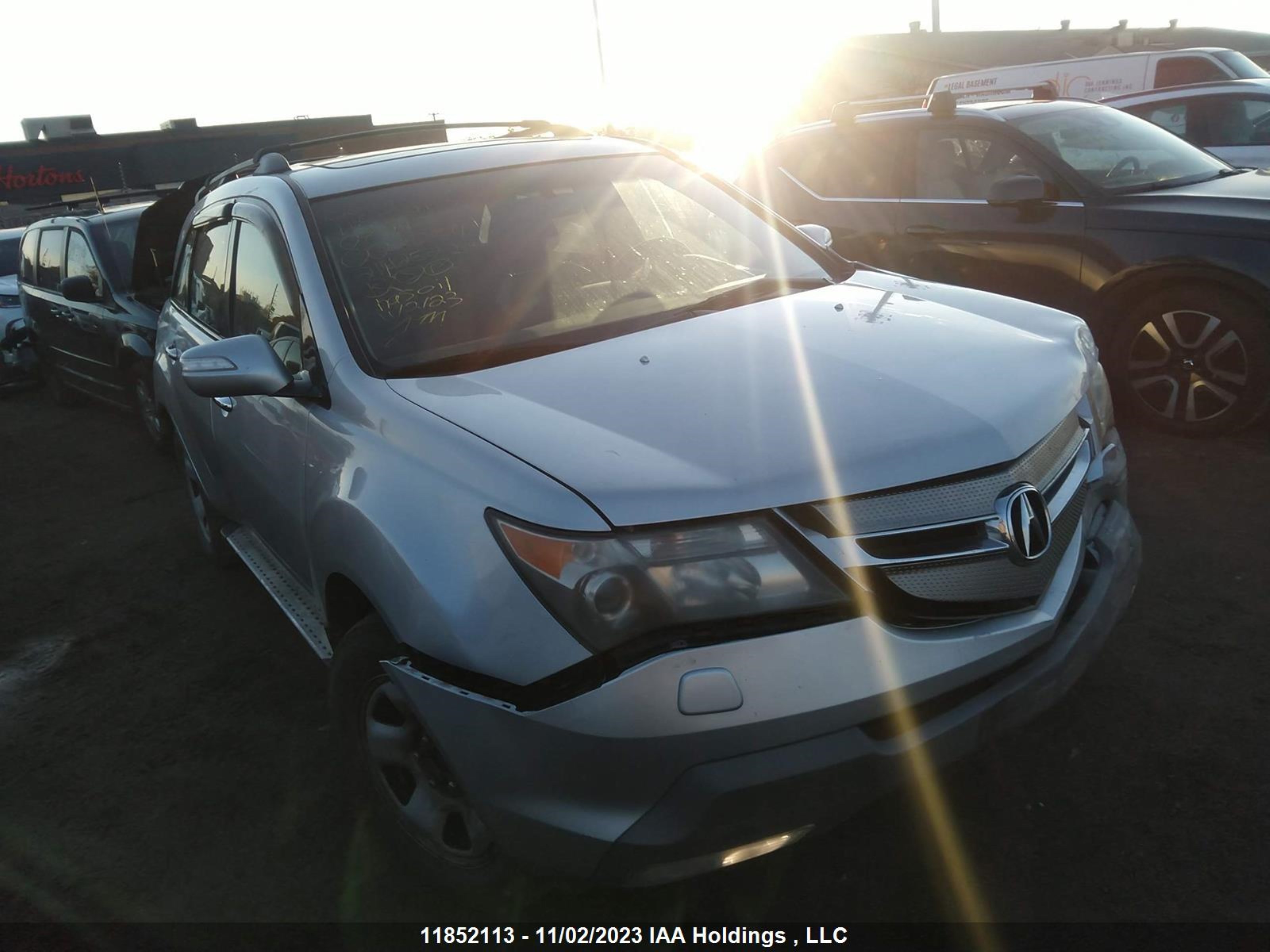 ACURA MDX 2007 2hnyd28827h002054