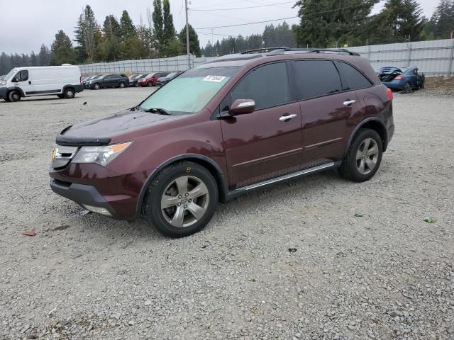 ACURA MDX SPORT 2008 2hnyd28828h537127