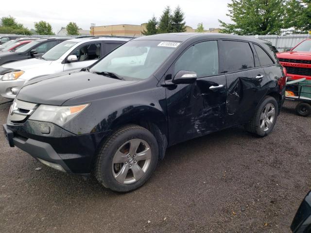 ACURA MDX SPORT 2009 2hnyd28839h005659