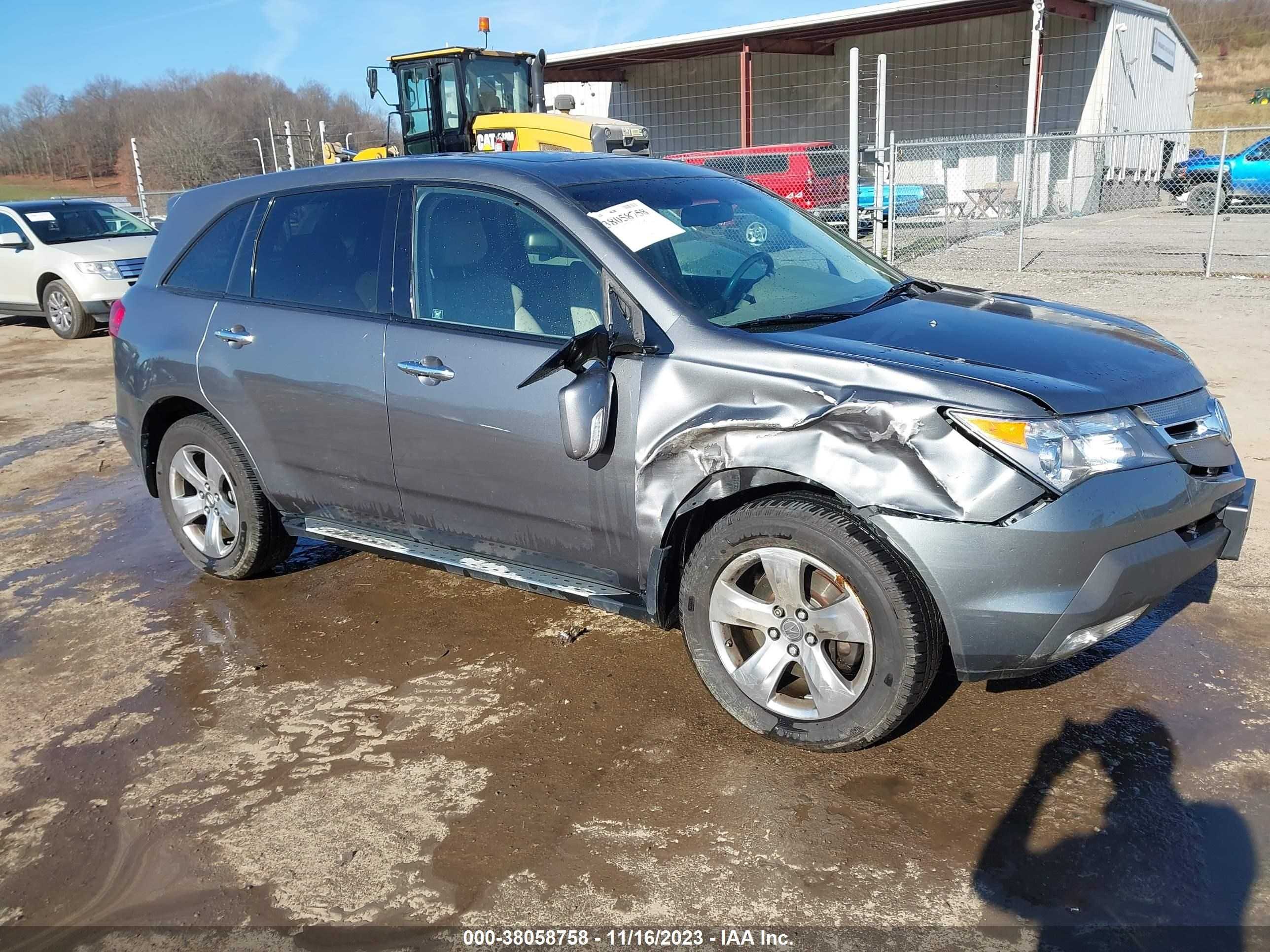 ACURA MDX 2009 2hnyd28839h516773