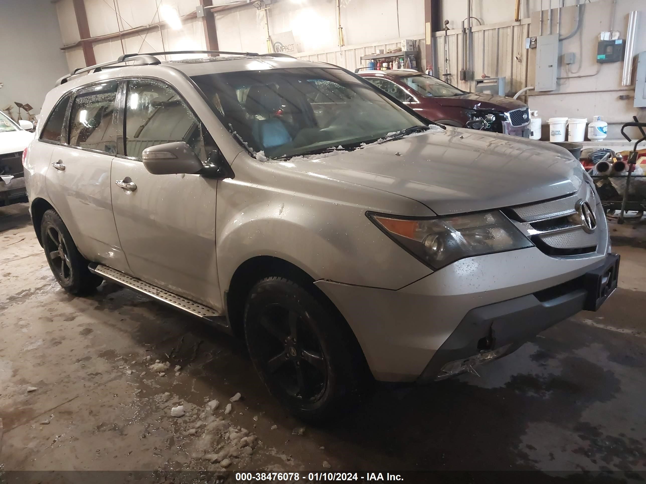 ACURA MDX 2008 2hnyd28848h513105