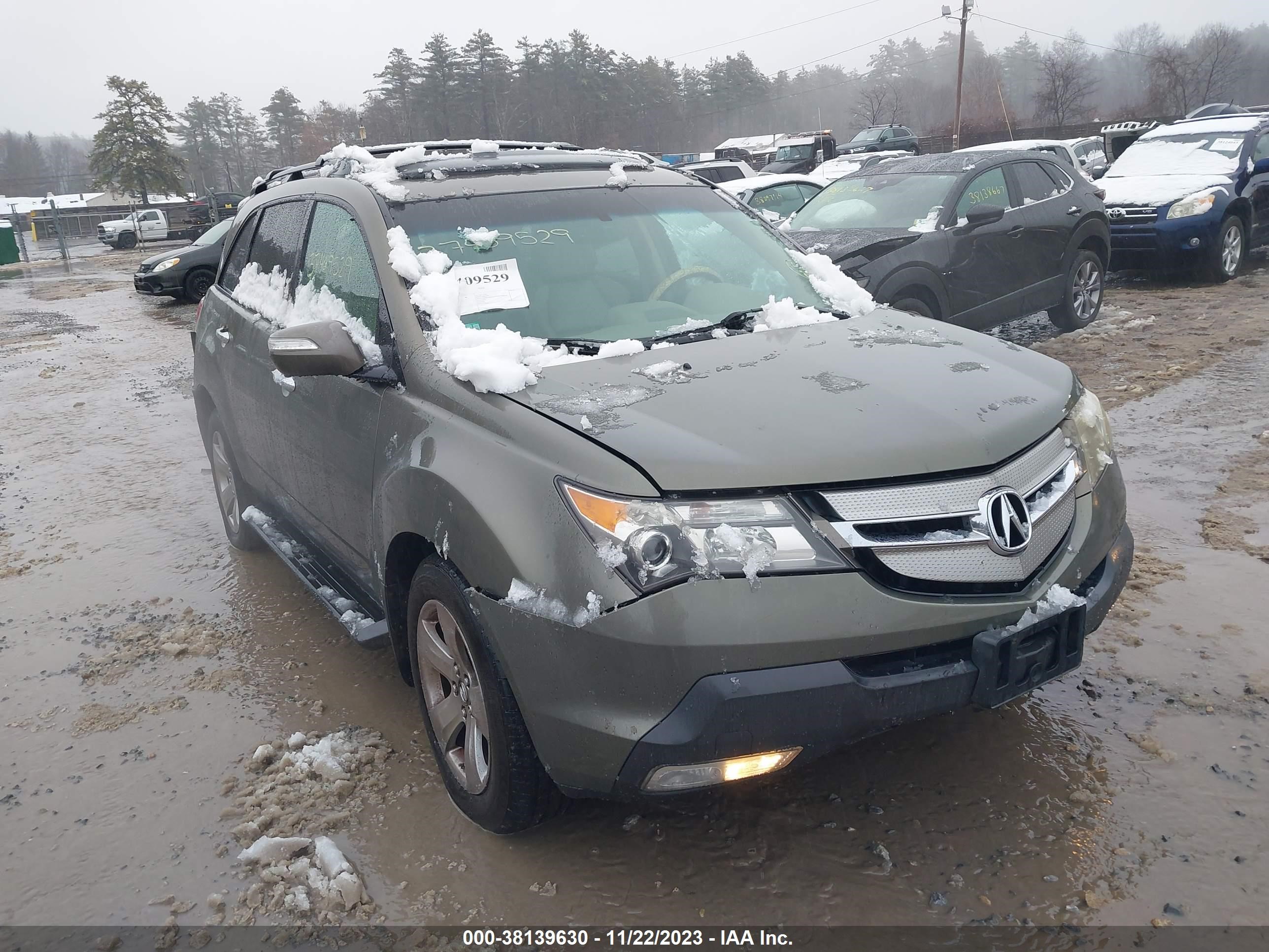 ACURA MDX 2007 2hnyd28857h527738