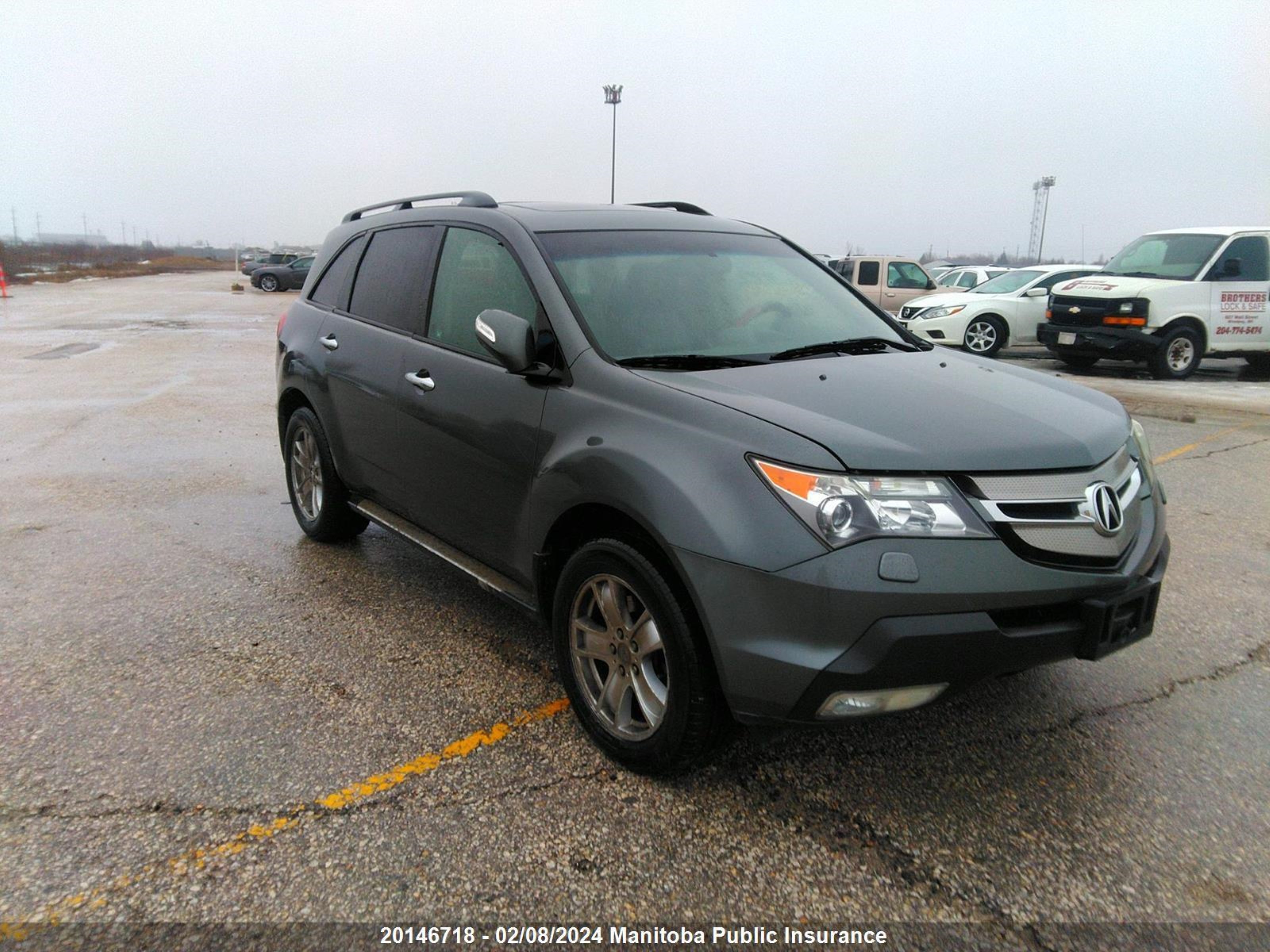 ACURA MDX 2008 2hnyd28858h004074