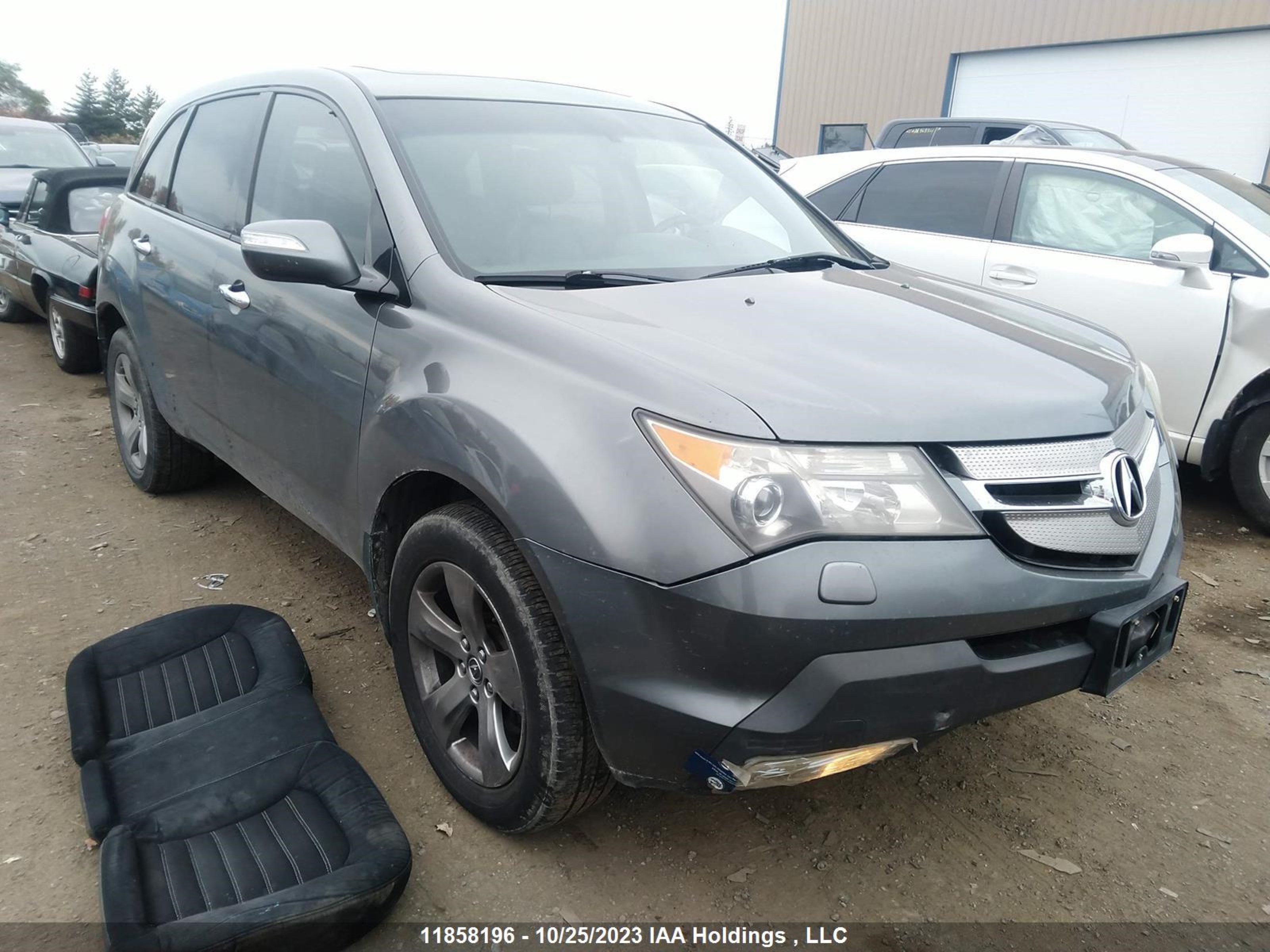 ACURA MDX 2008 2hnyd28868h006173