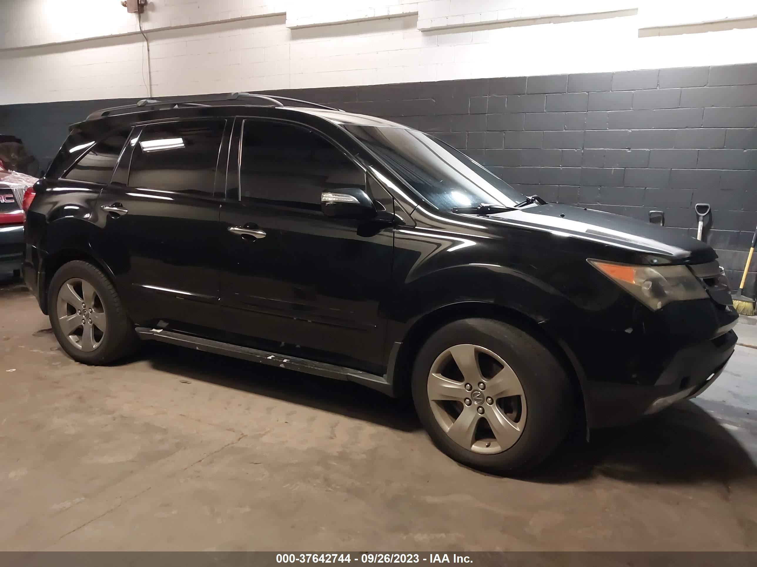 ACURA MDX 2008 2hnyd28868h533498