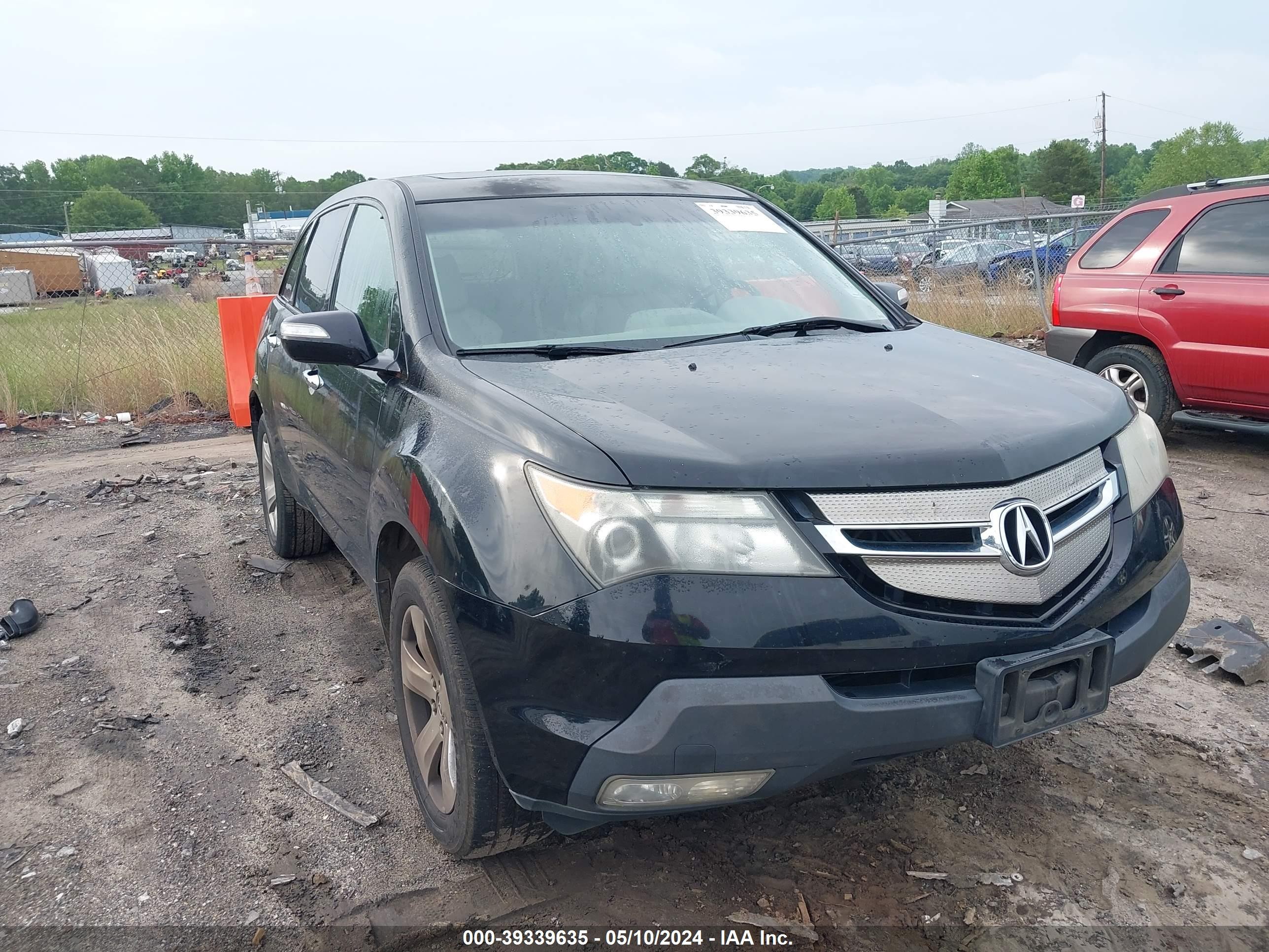 ACURA MDX 2007 2hnyd28887h528382