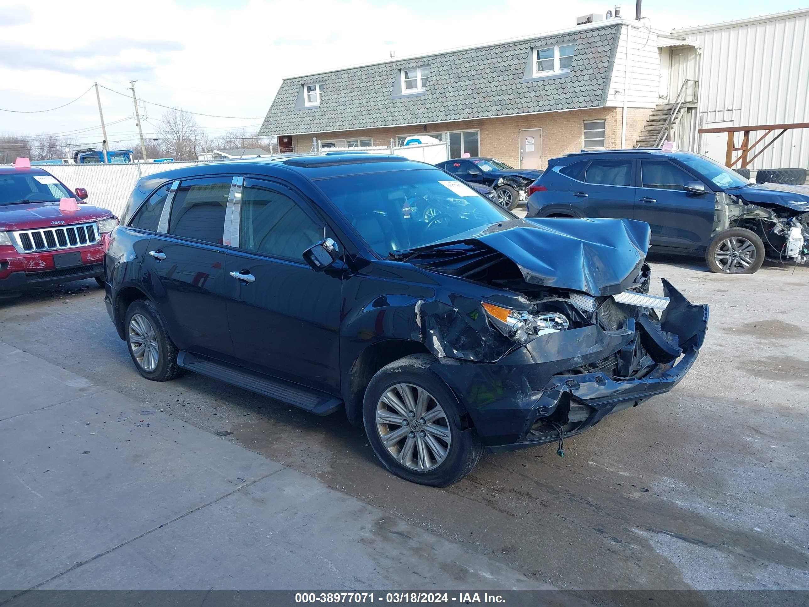 ACURA MDX 2008 2hnyd28898h518770