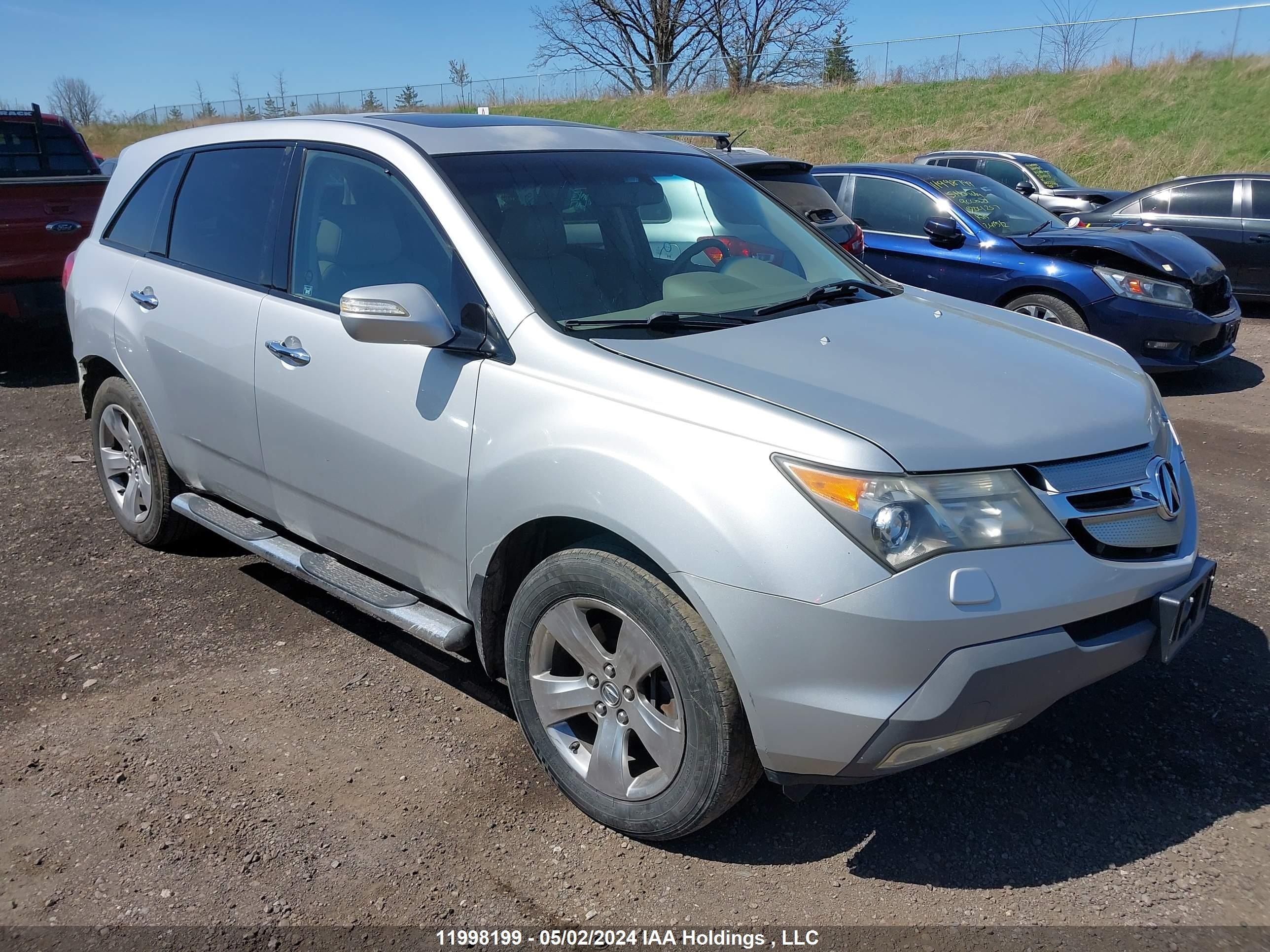 ACURA MDX 2009 2hnyd288x9h003696