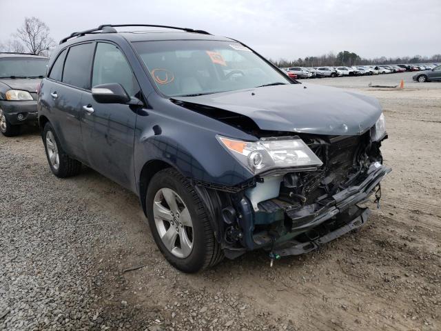 ACURA MDX SPORT 2009 2hnyd288x9h518553