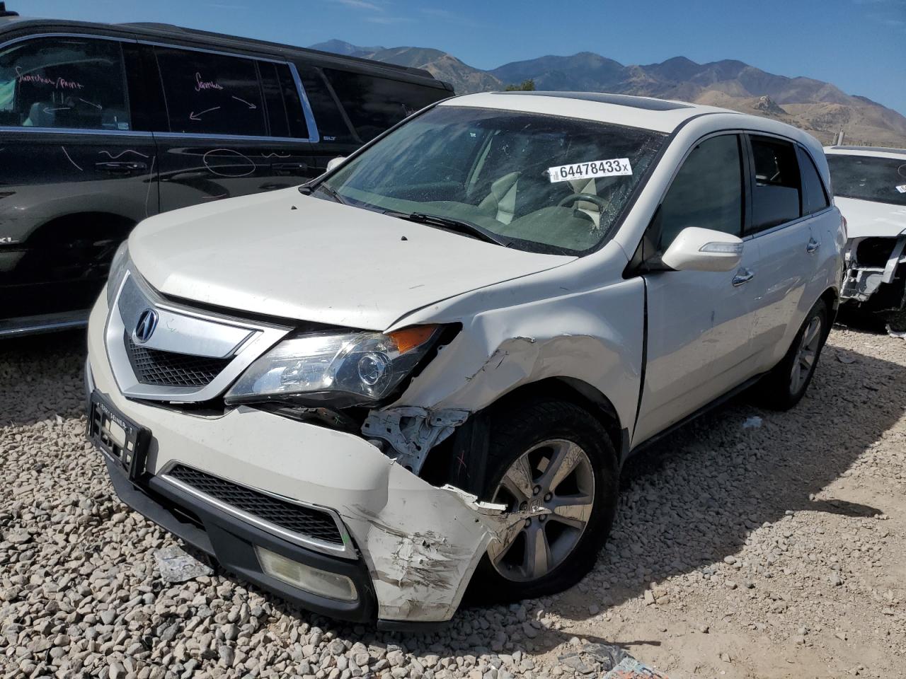 ACURA MDX 2011 2hnyd2h20bh516537