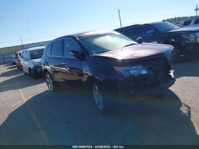 ACURA MDX 2013 2hnyd2h20dh505136