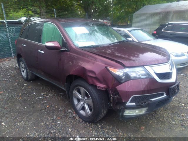 ACURA MDX 2010 2hnyd2h21ah521485