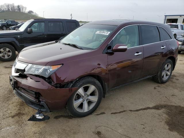 ACURA MDX 2011 2hnyd2h21bh514120