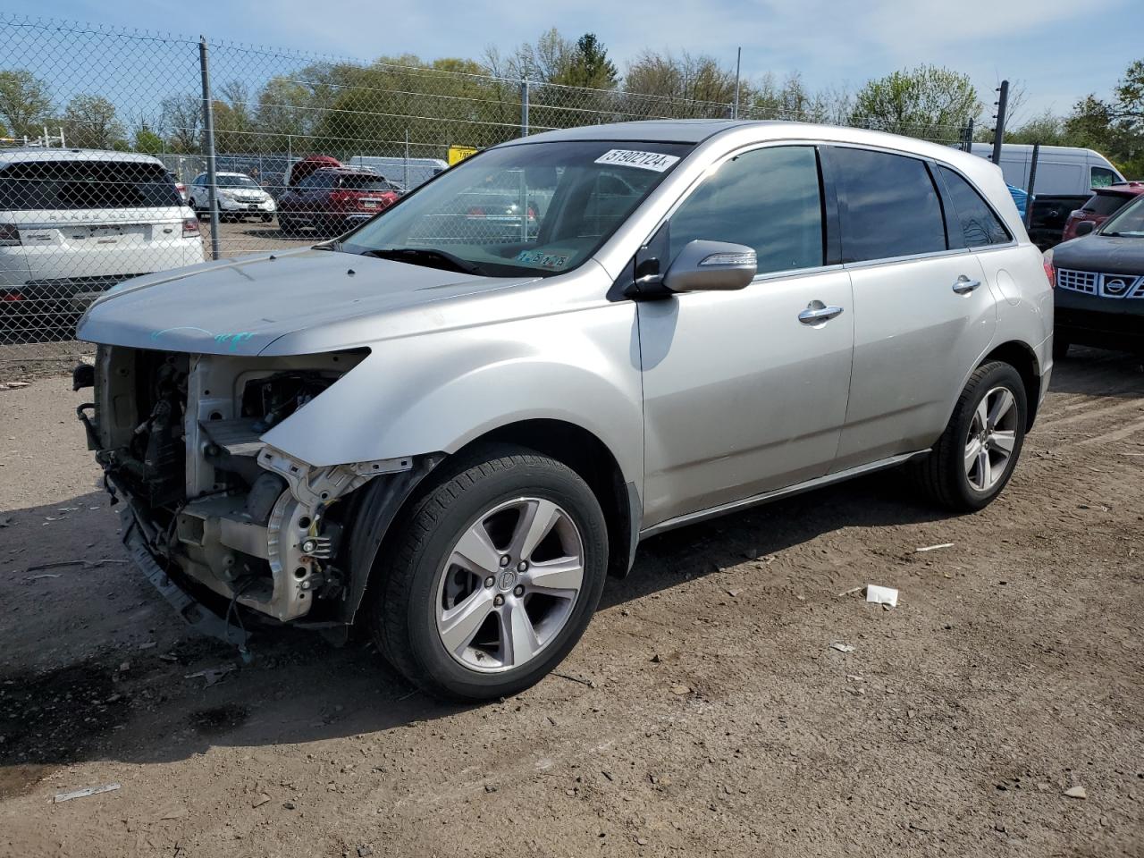 ACURA MDX 2013 2hnyd2h21dh513648