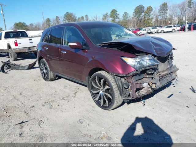 ACURA MDX 2012 2hnyd2h22ch507680