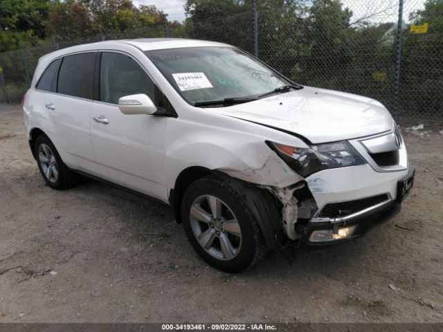 ACURA MDX 2012 2hnyd2h22ch549122