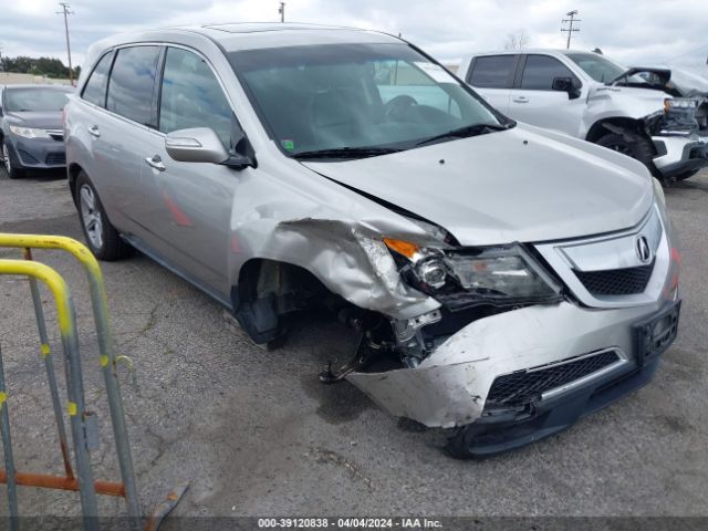 ACURA MDX 2011 2hnyd2h23bh509498