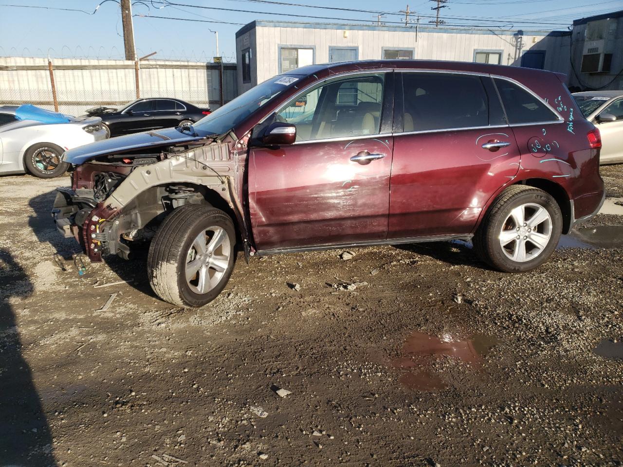 ACURA MDX 2011 2hnyd2h23bh531517