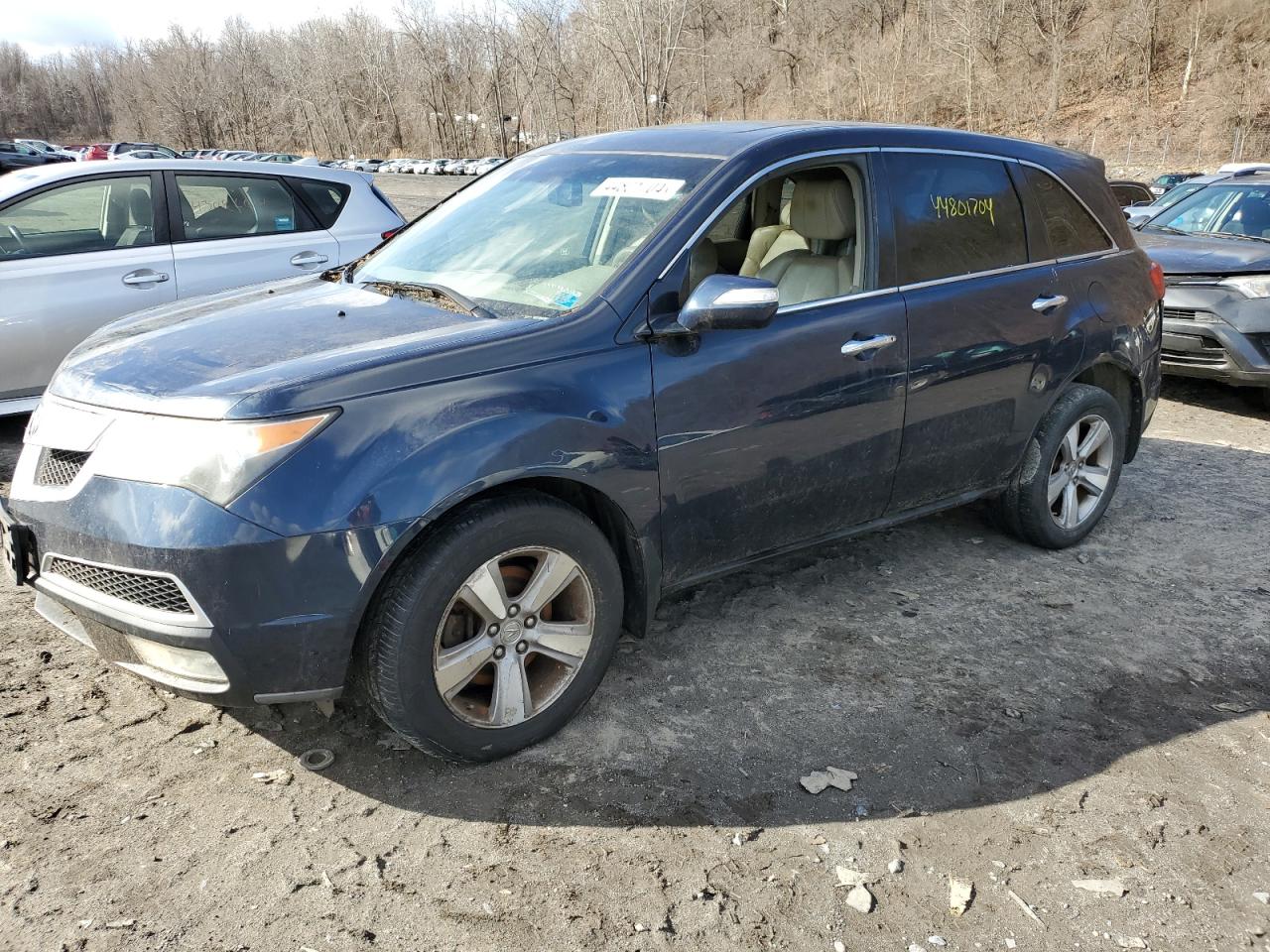 ACURA MDX 2011 2hnyd2h23bh550861