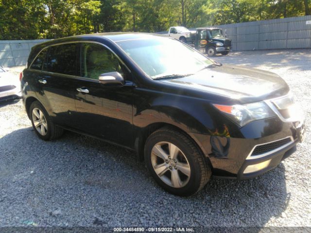 ACURA MDX 2010 2hnyd2h24ah525580