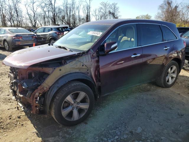 ACURA MDX 2012 2hnyd2h24ch532614