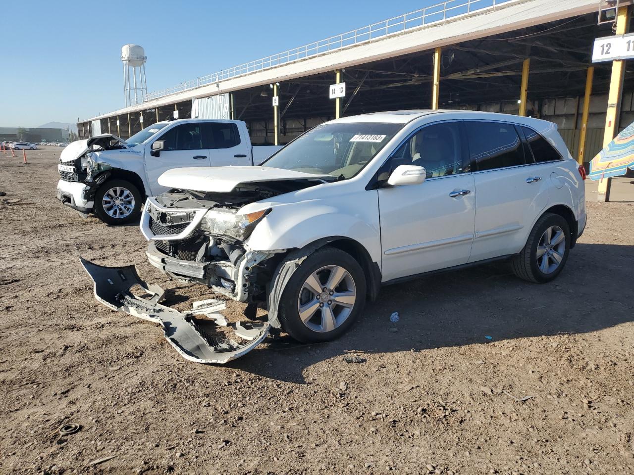 ACURA MDX 2010 2hnyd2h25ah504401