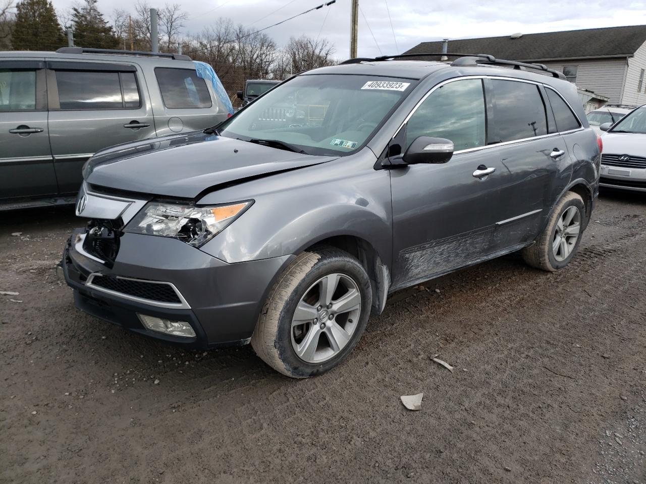 ACURA MDX 2010 2hnyd2h25ah531047