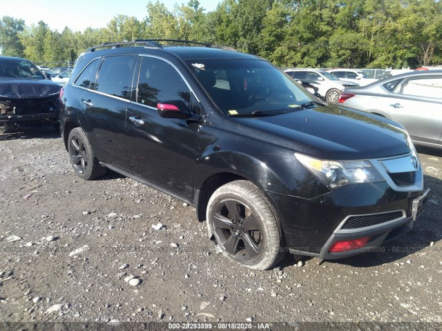 ACURA MDX 2011 2hnyd2h25bh505758