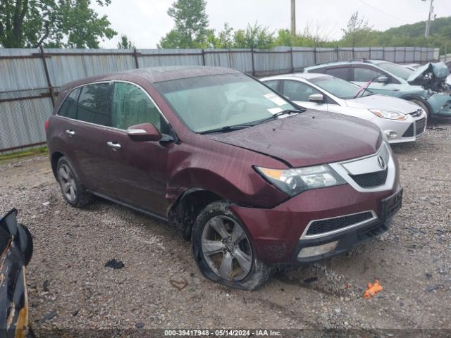 ACURA MDX 2012 2hnyd2h25ch517412