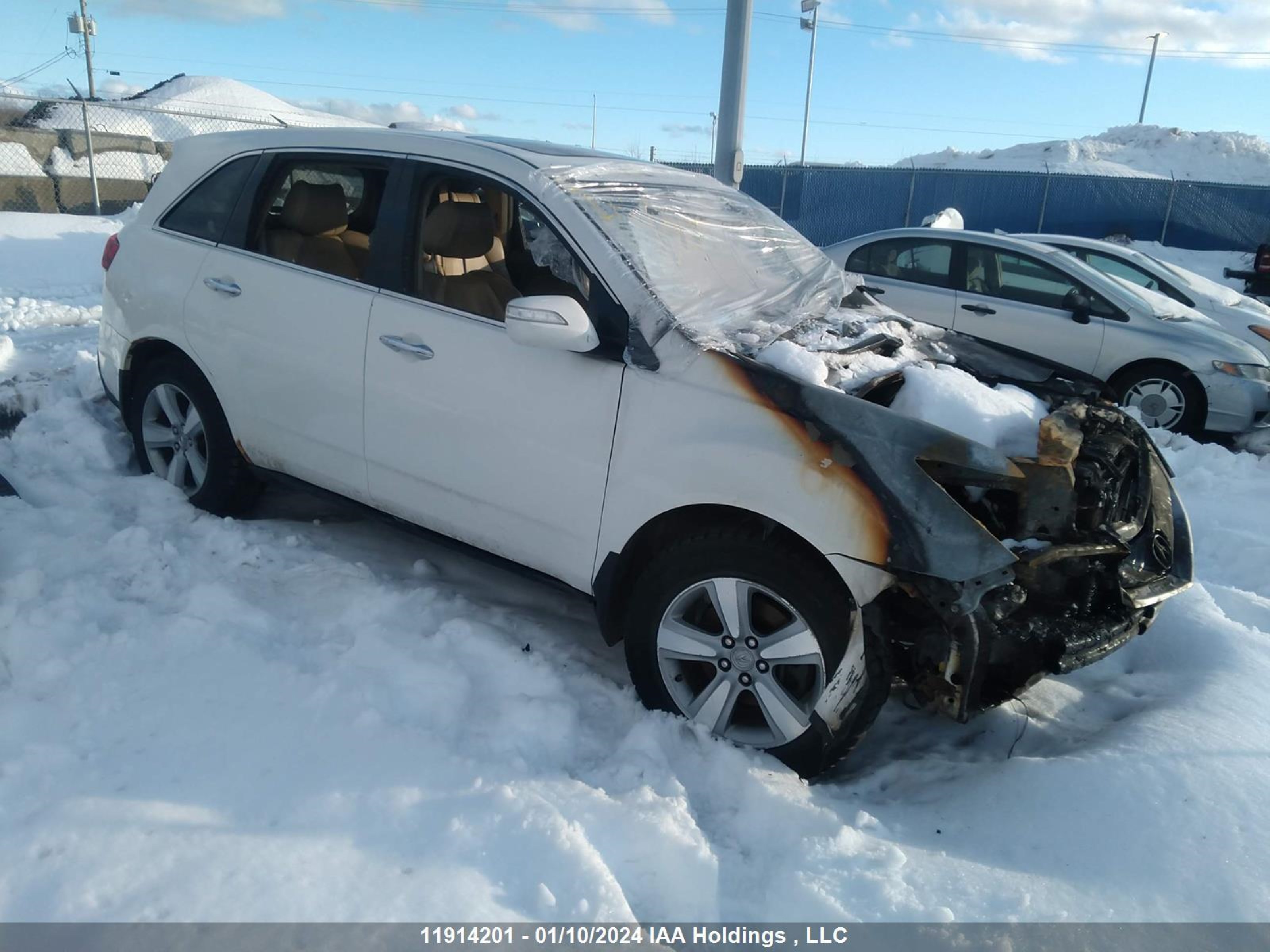 ACURA MDX 2010 2hnyd2h26ah003128