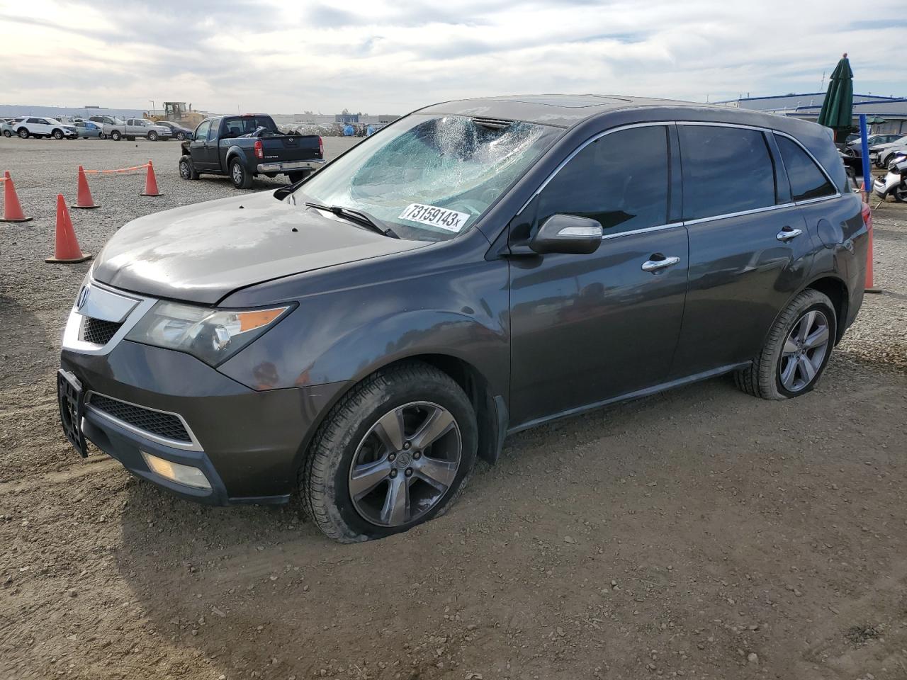 ACURA MDX 2012 2hnyd2h27ch527343