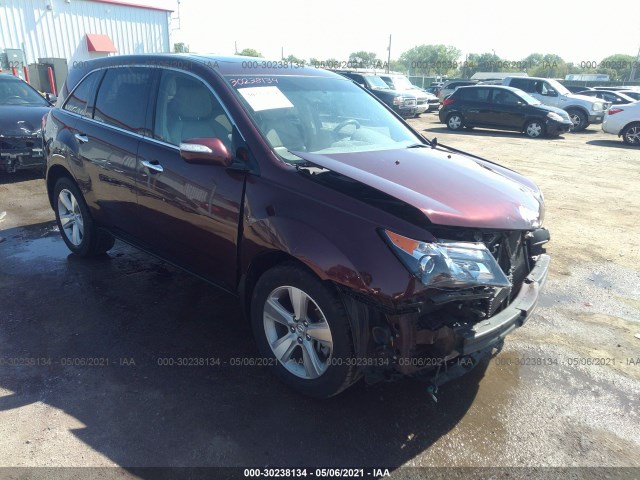 ACURA MDX 2010 2hnyd2h28ah506787