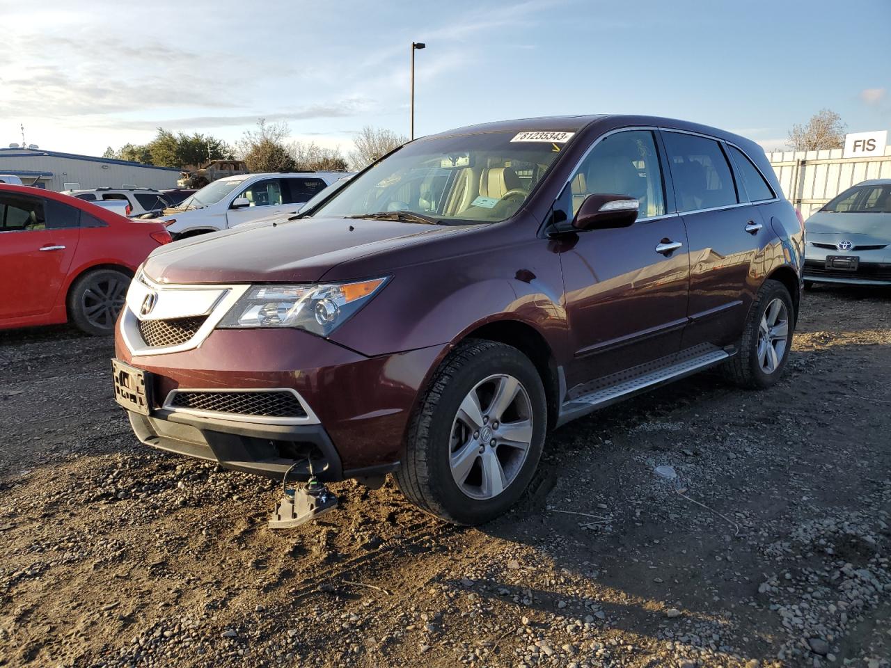 ACURA MDX 2012 2hnyd2h28ch509644