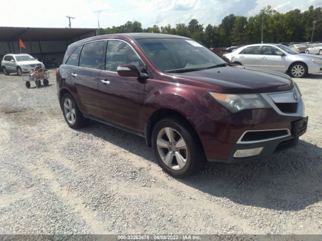 ACURA MDX 2010 2hnyd2h29ah521492