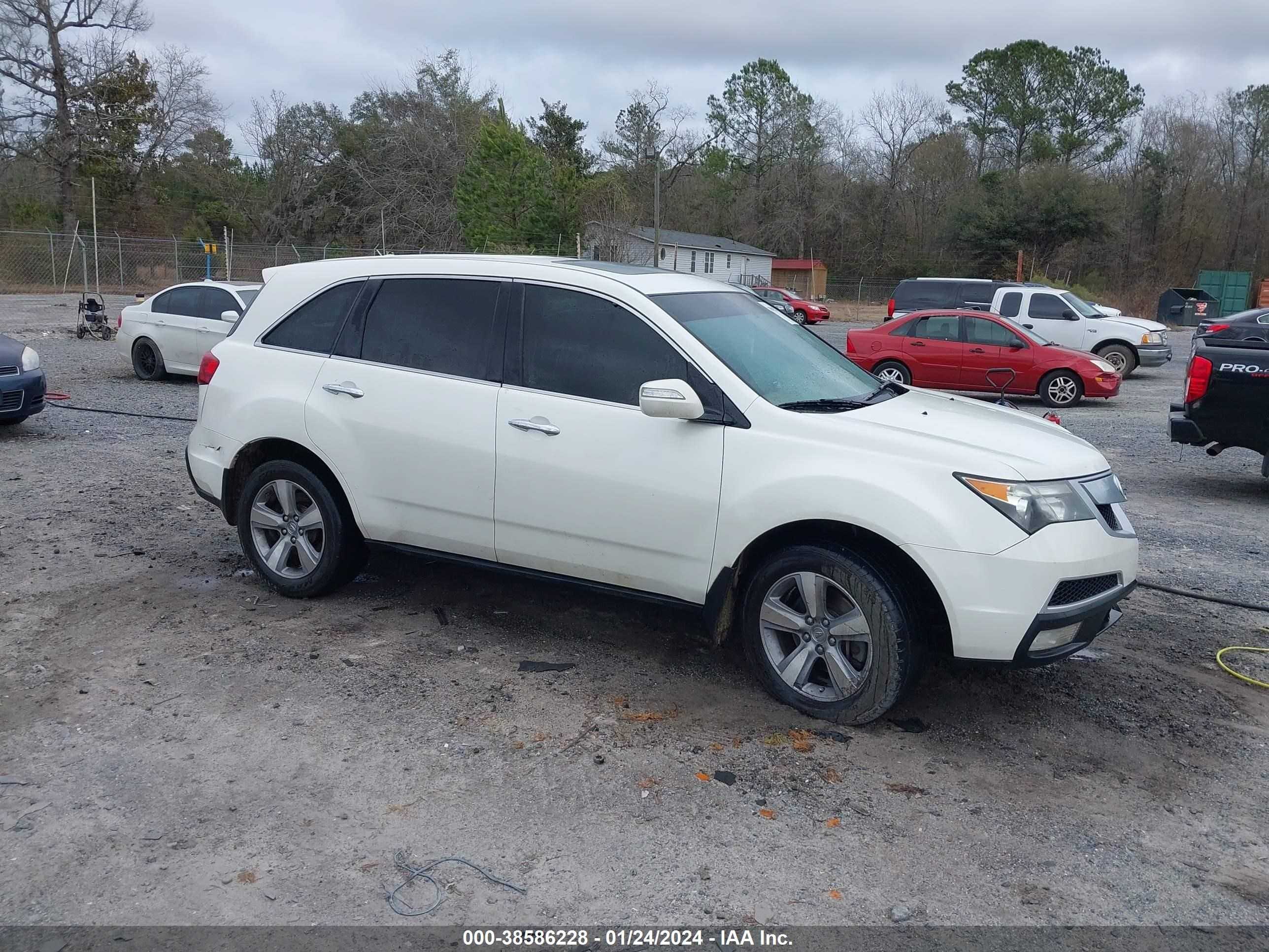 ACURA MDX 2012 2hnyd2h29ch530387