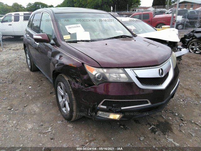 ACURA MDX 2010 2hnyd2h2xah516821