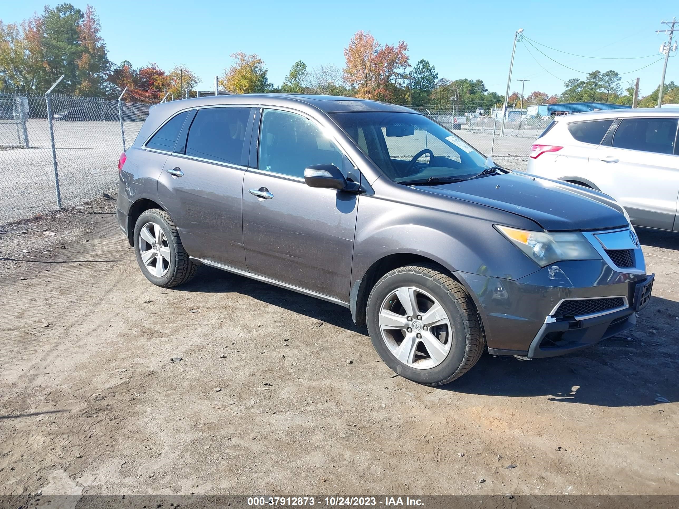 ACURA MDX 2010 2hnyd2h2xah517838