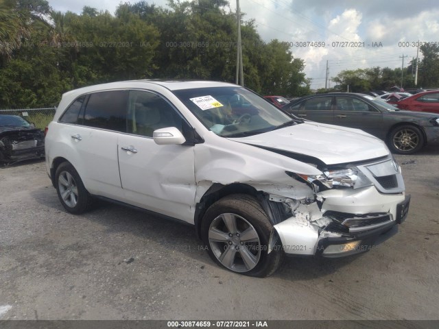 ACURA MDX 2010 2hnyd2h2xah528676