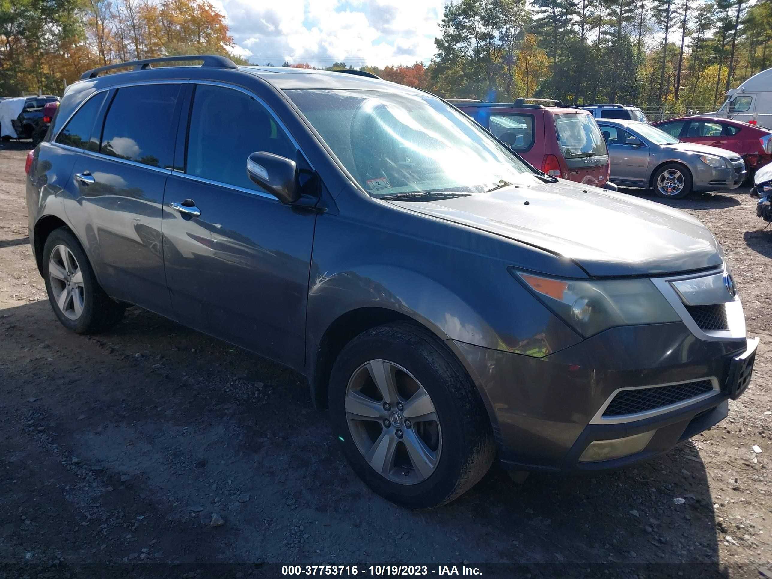 ACURA MDX 2011 2hnyd2h2xbh533295